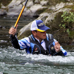 ポイントを縦横無尽に攻めた上西選手