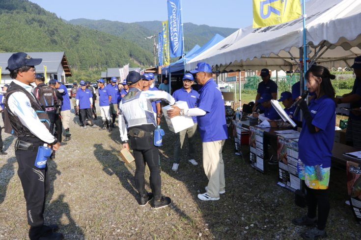 緊張のブロック抽選